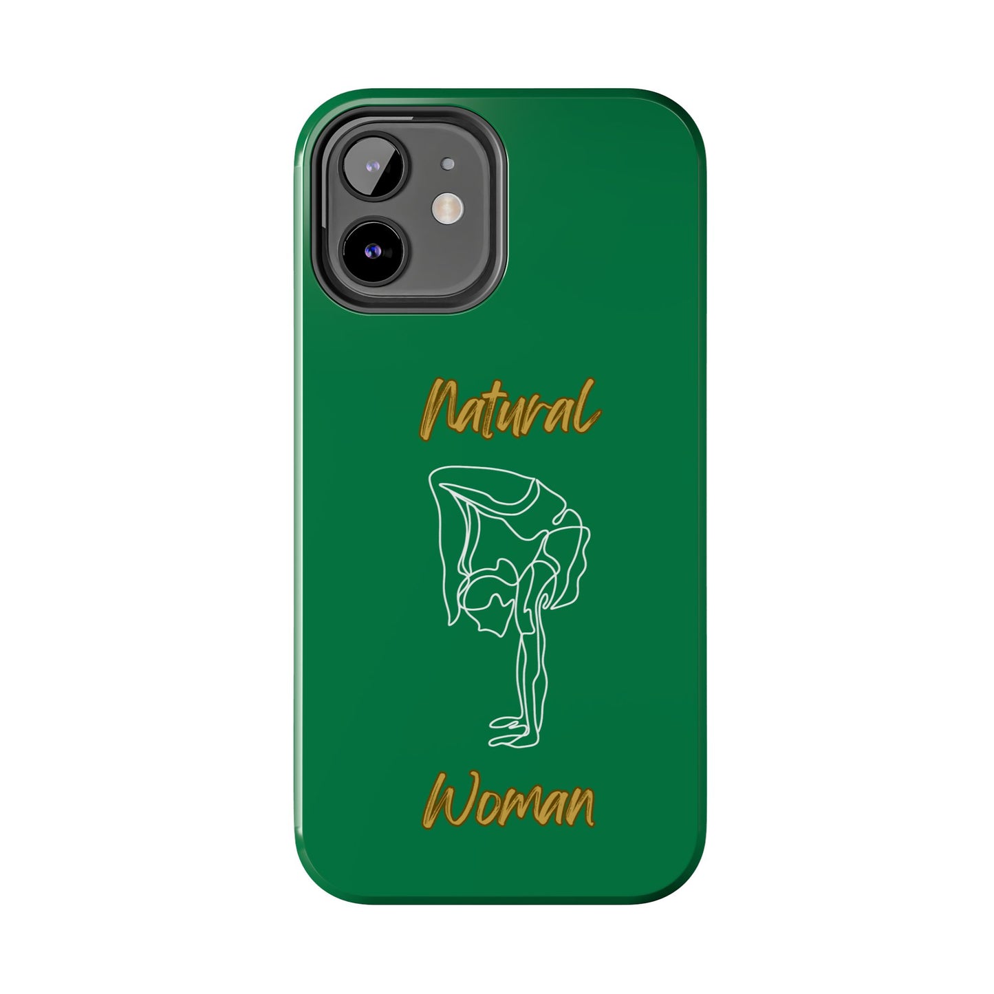 Natural Woman Flexible (WL)Tough Phone Cases DARK GREEN