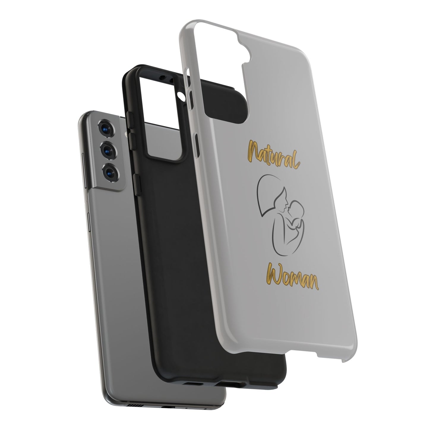 Natural Woman Long Awaited (BL)Tough Phone Cases LIGHT GREY
