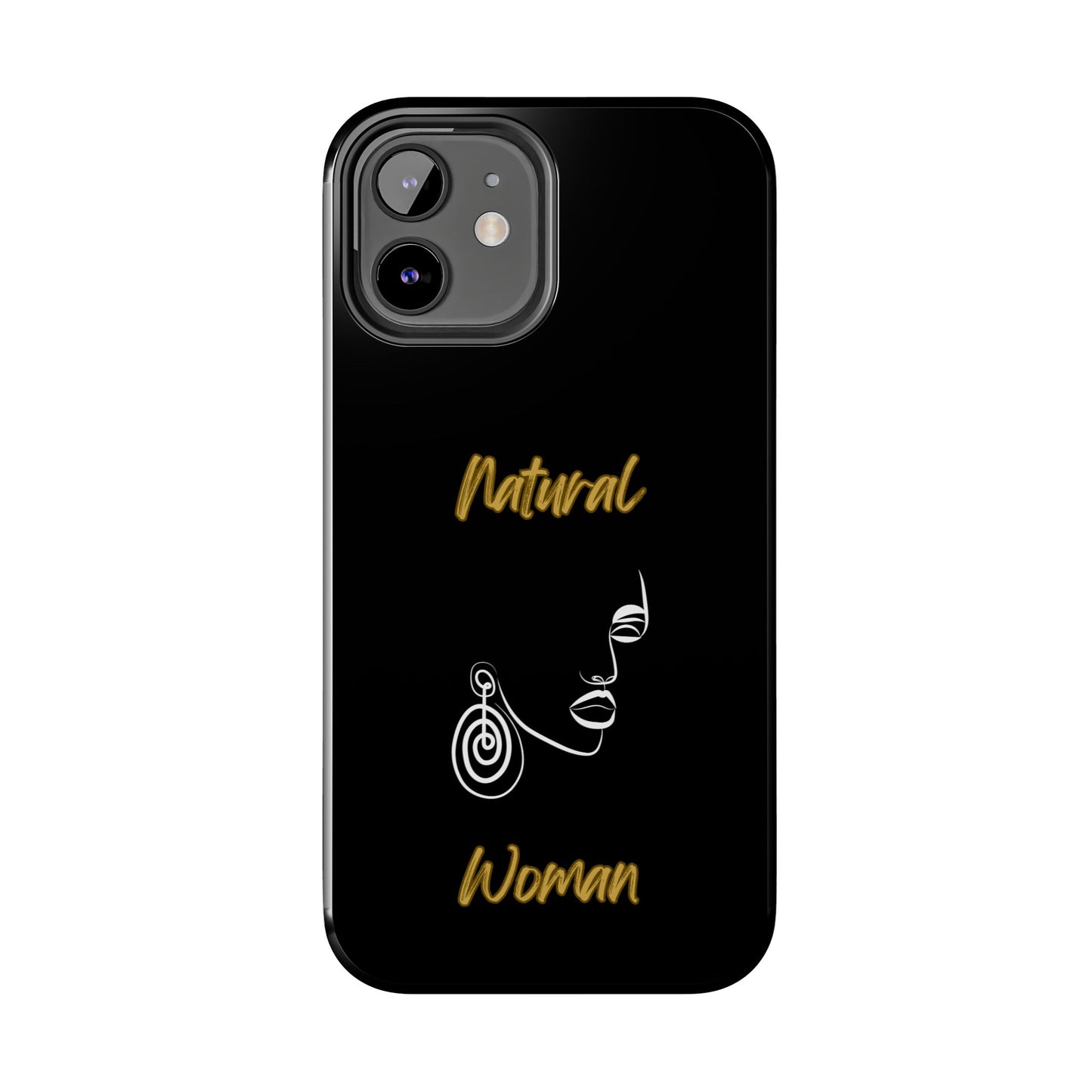 Natural Woman Music In My Soul (WL)Tough Phone Cases BLACK