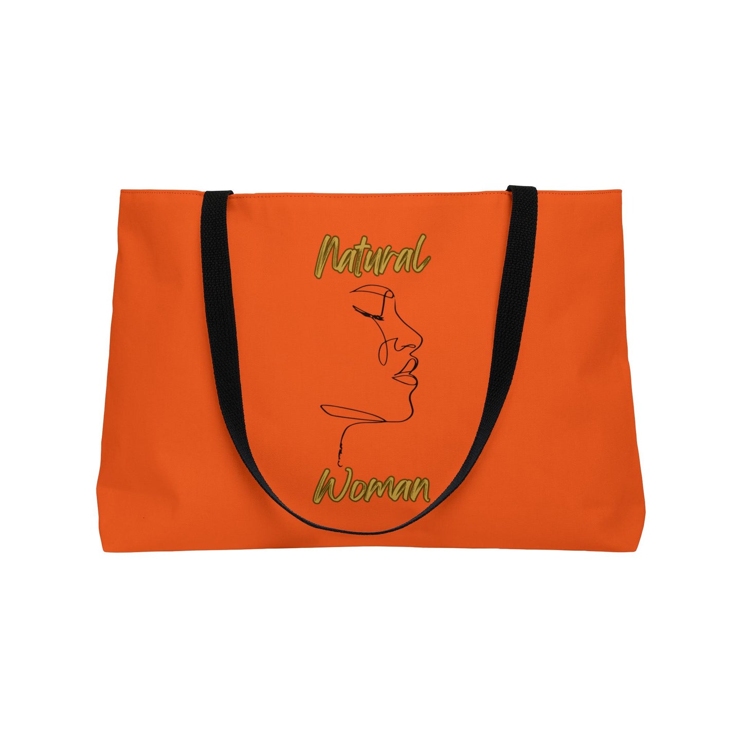 Natural Woman Timeless (BL) Weekender Tote Bag ORANGE