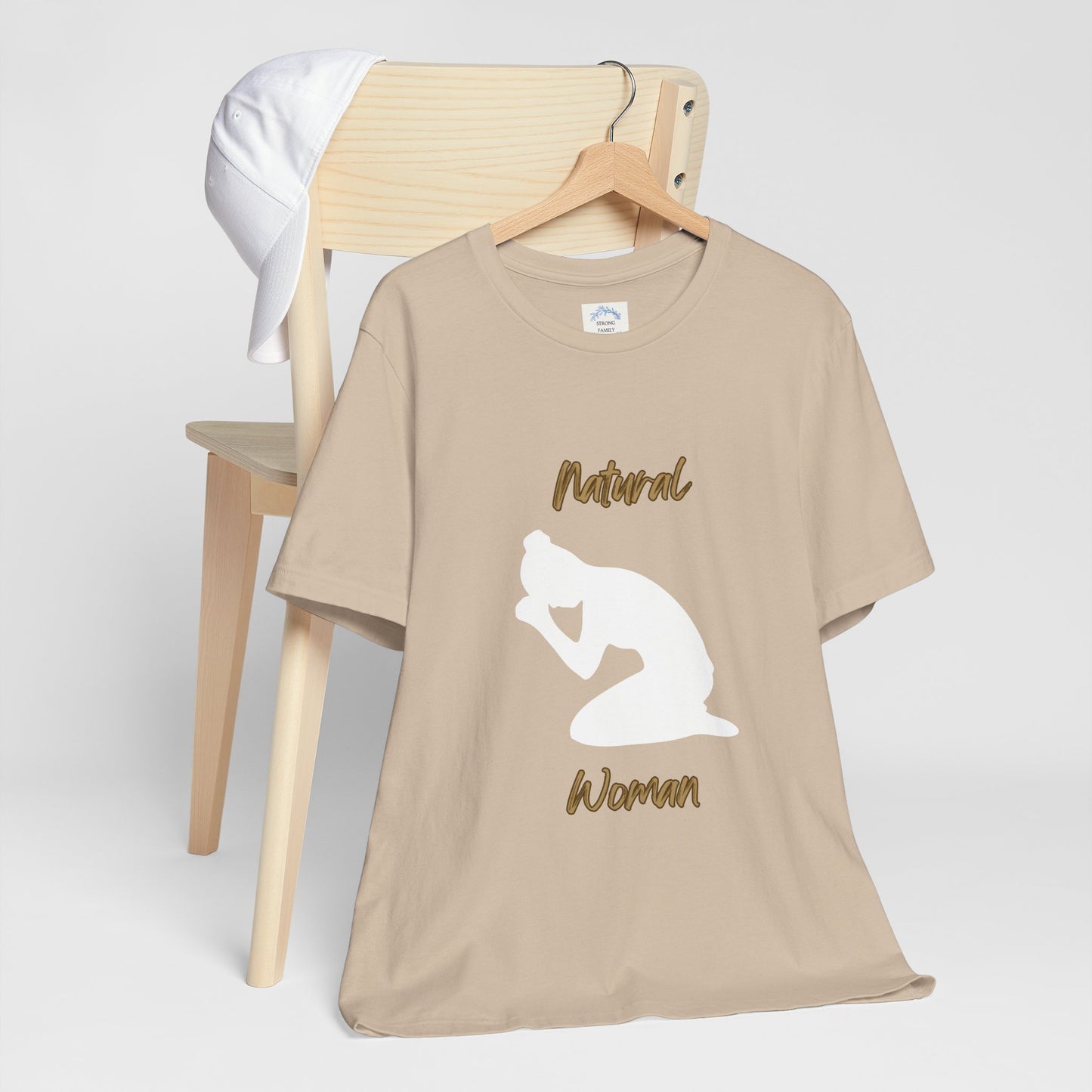 Natural Woman Pray  (WL) Short Sleeve T-Shirt