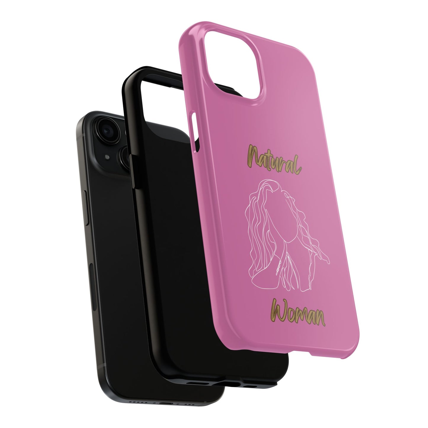 Natural Woman Relaxed (WL) Tough Phone Cases LIGHT PINK
