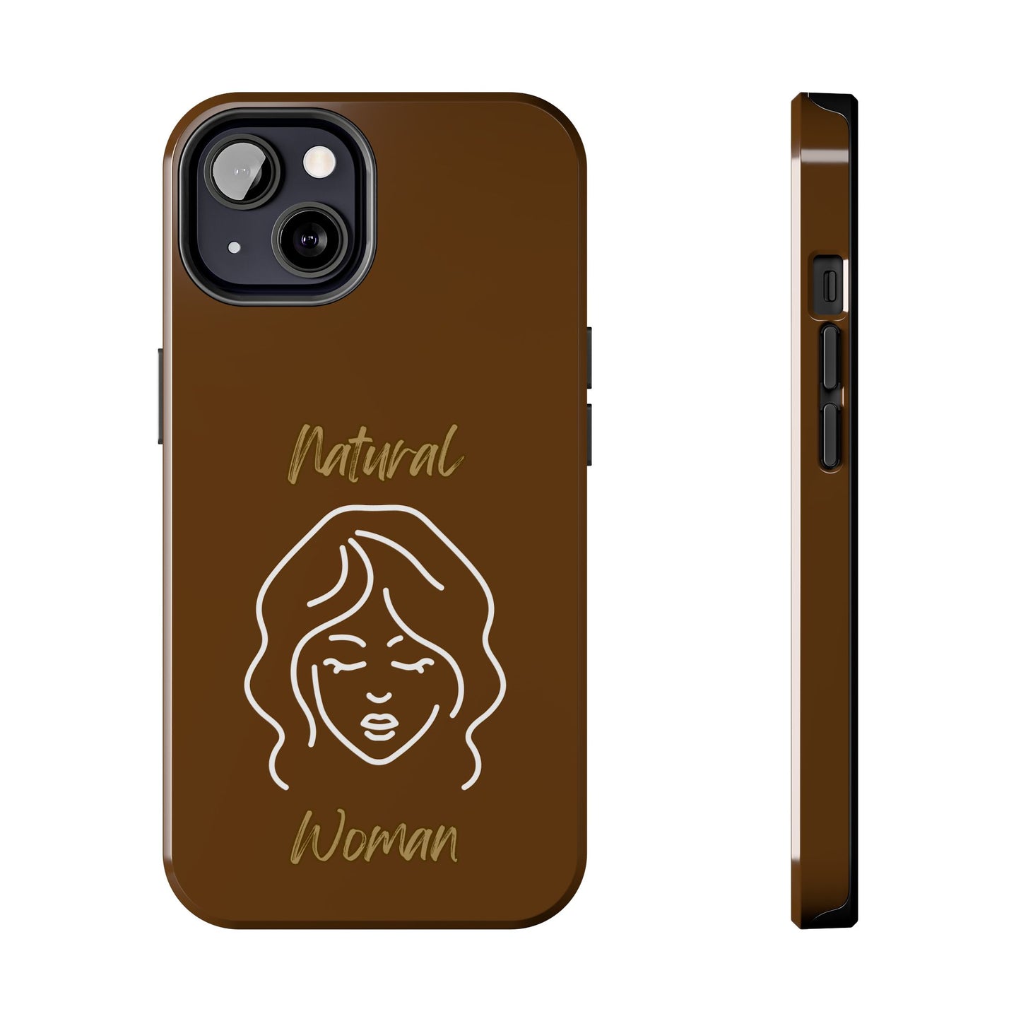 Natural Woman Modest (WL)Tough Phone Cases BROWN