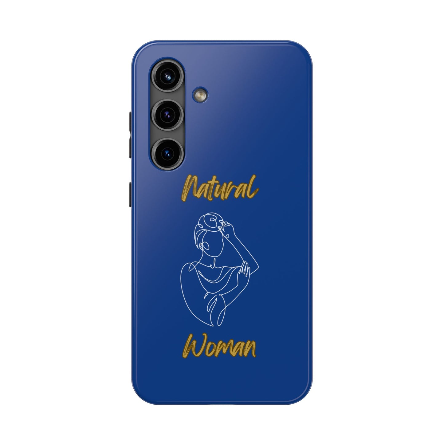 Natural Woman Style (WL)Tough Phone Cases DARK BLUE