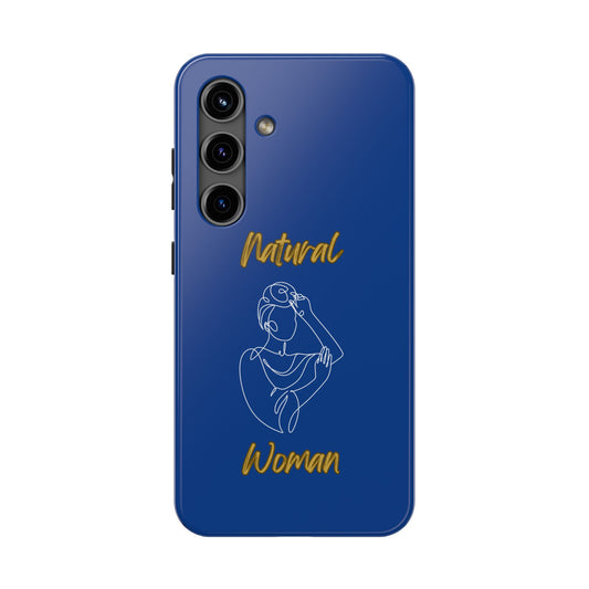 Natural Woman Style (WL)Tough Phone Cases DARK BLUE
