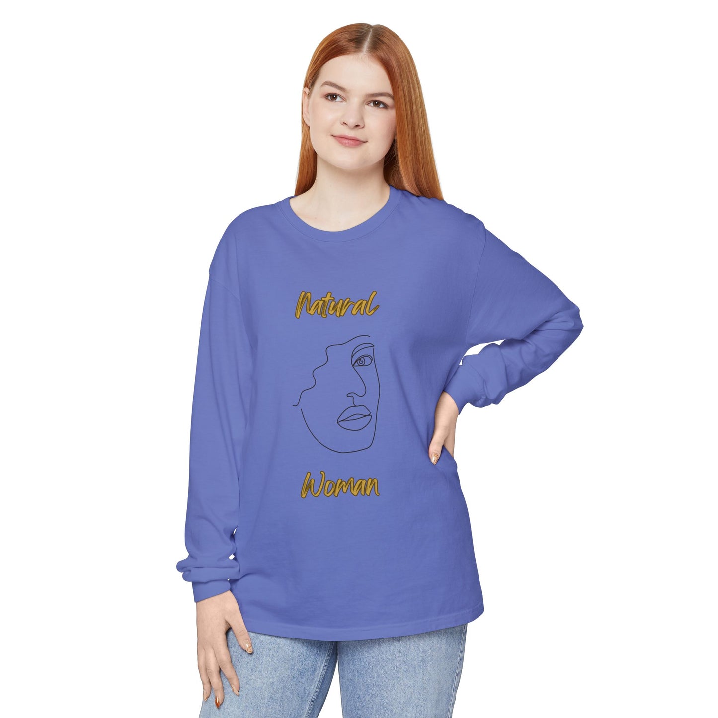 Natural Woman Peekaboo (BL) Long Sleeve T-Shirt