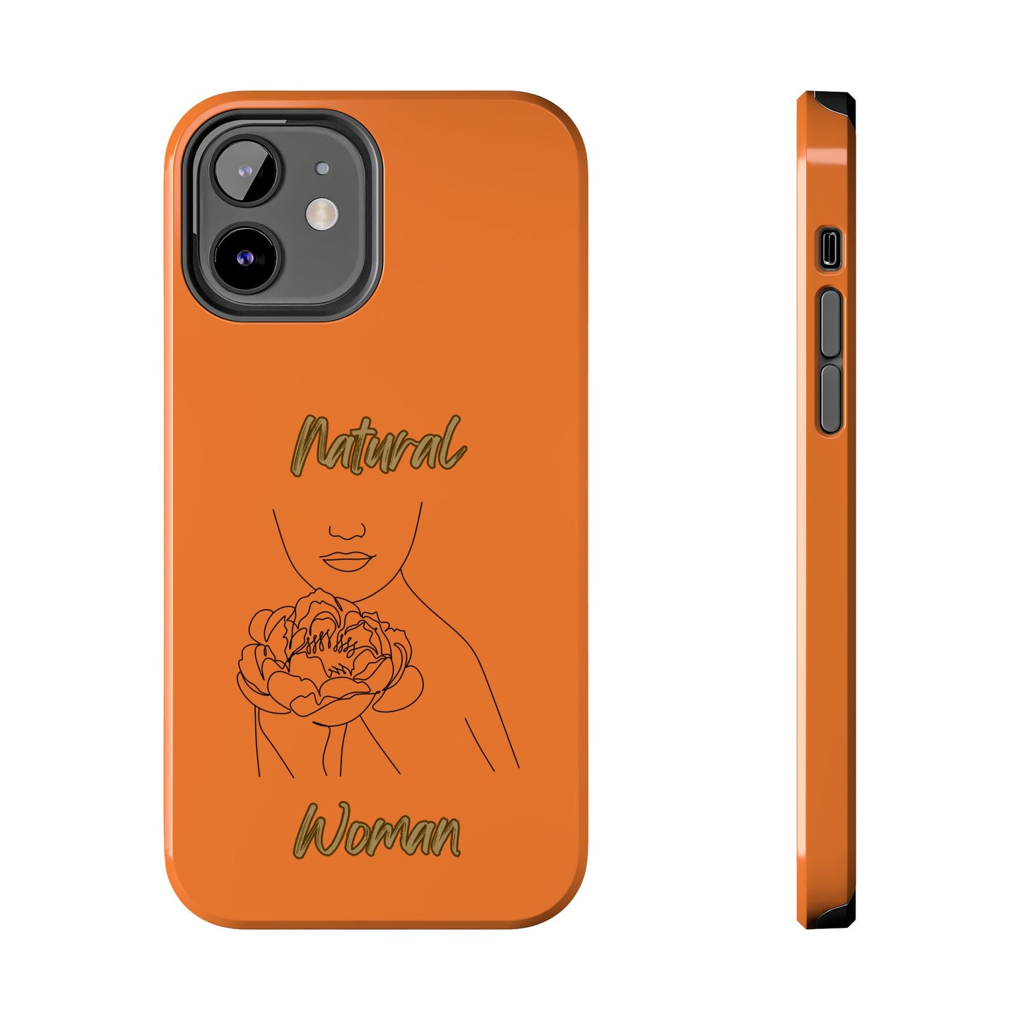Natural Woman Kissed Flower (BL)Tough Phone Cases CRUSTA