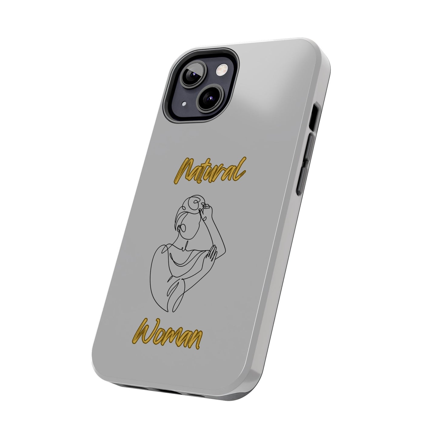 Natural Woman Style (BL)Tough Phone Cases LIGHT GREY