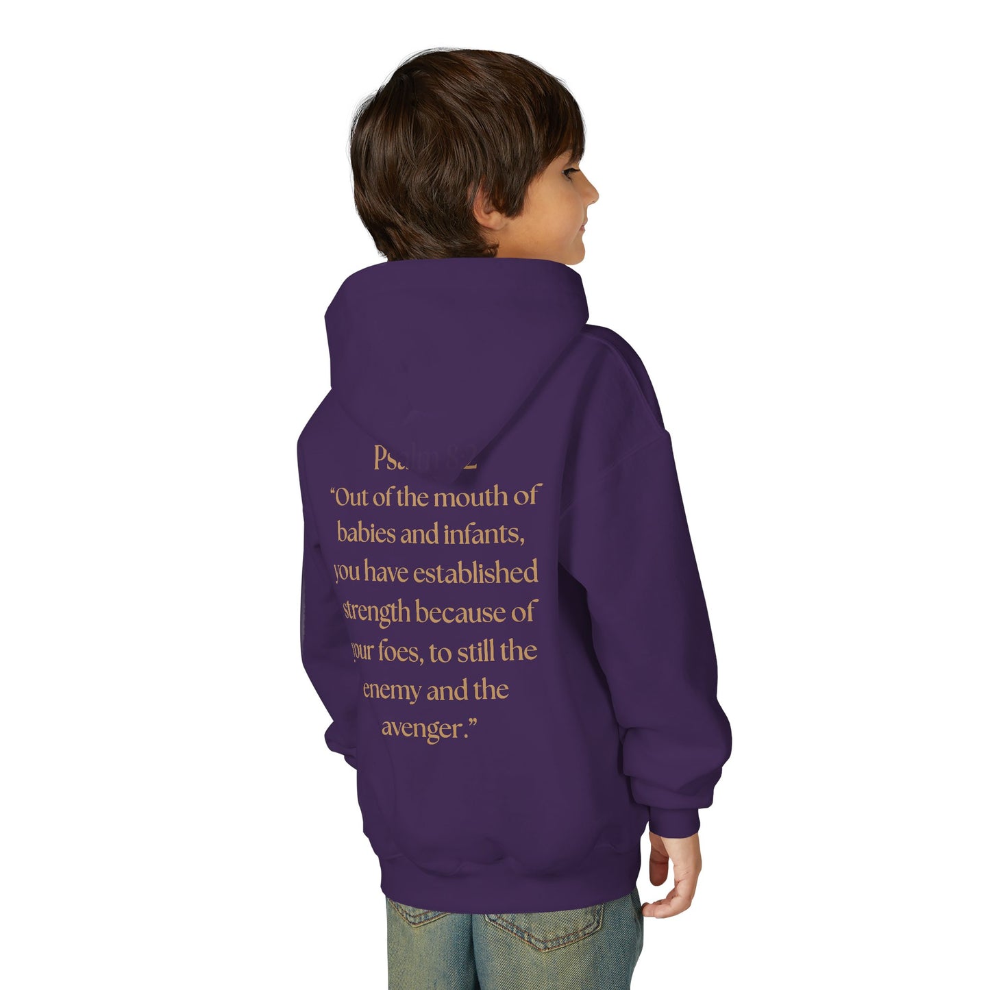 Kingdom Kids Crown Hoodie - Youth Heavy Blend Sweatshirt