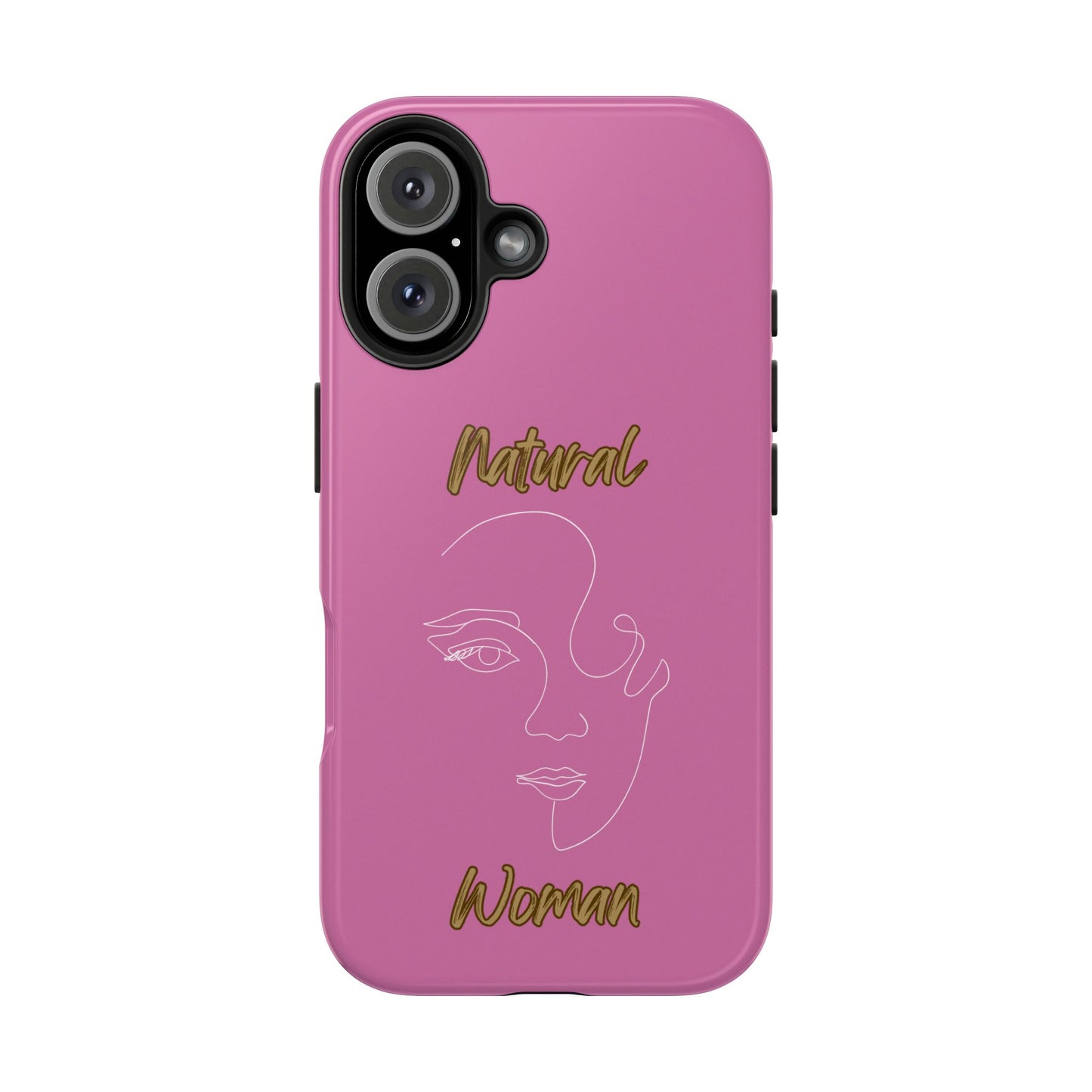 Natural Woman Looking (WL)Tough Phone Cases LIGHT PINK