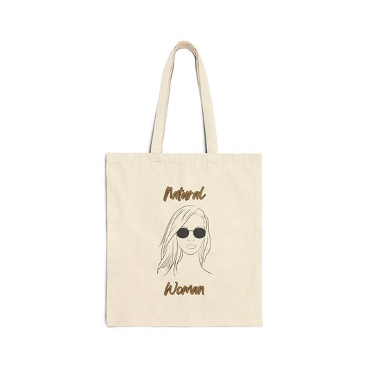 Natural Woman Shades (BL) Canvas Tote Bag