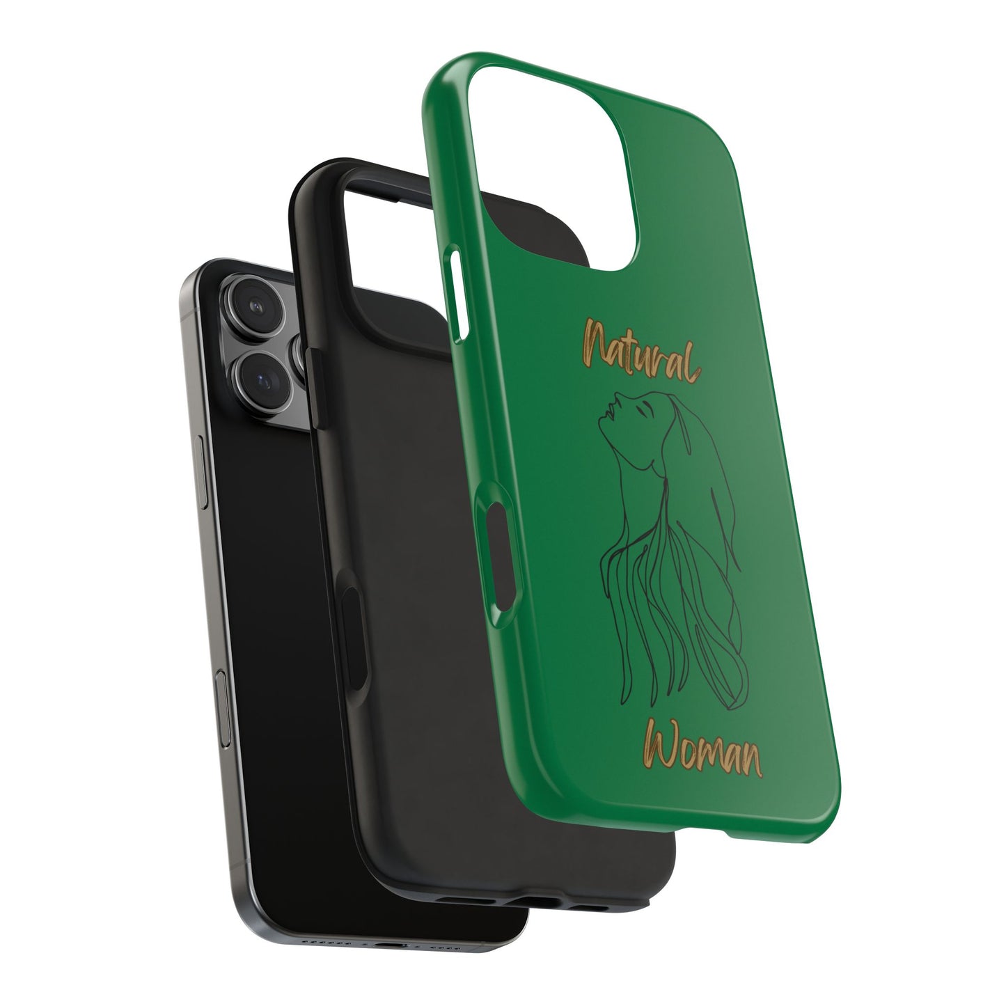 Natural Woman Appreciation (BL) Tough Phone Cases DARK GREEN