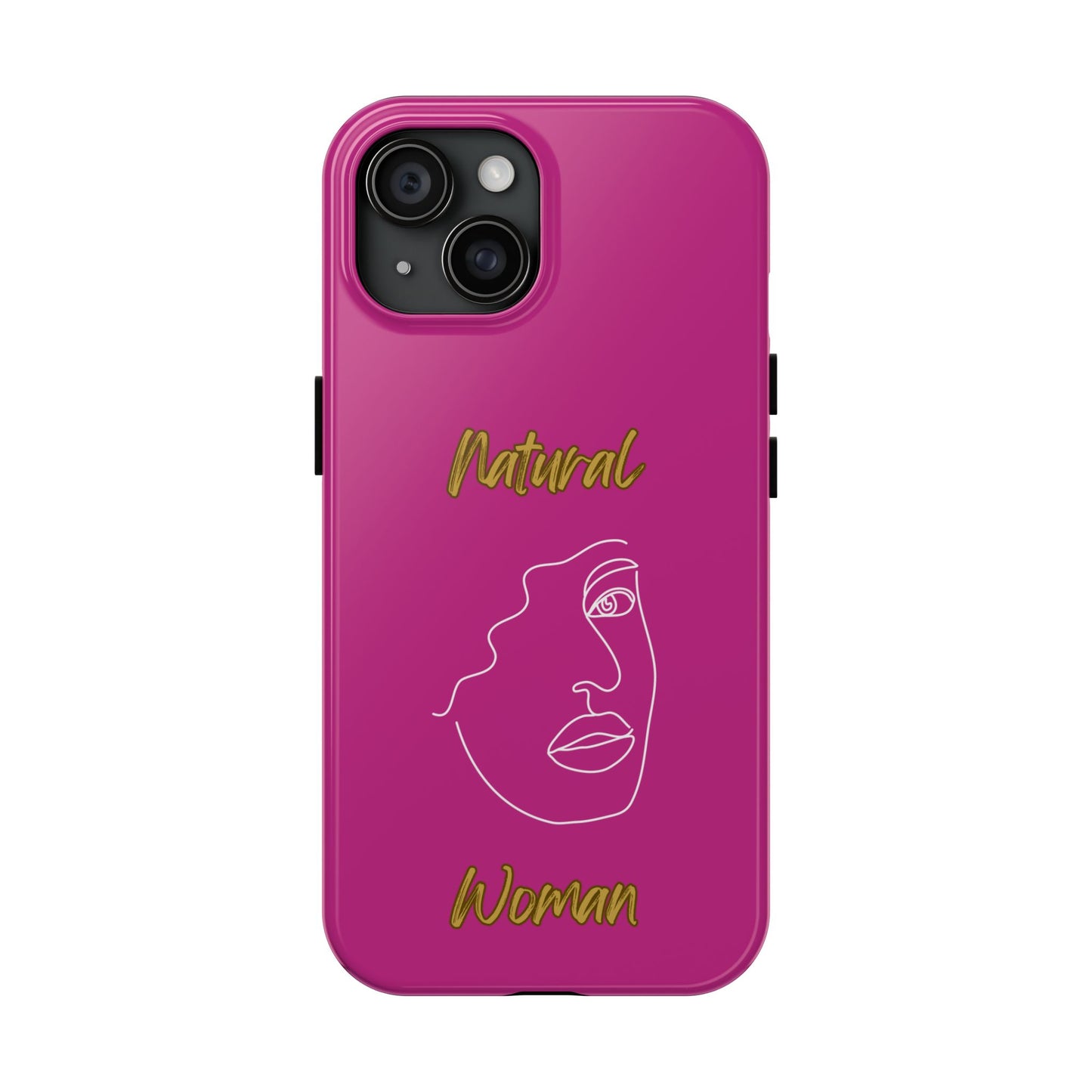 Natural Woman Peekaboo (WL)Tough Phone Cases PINK