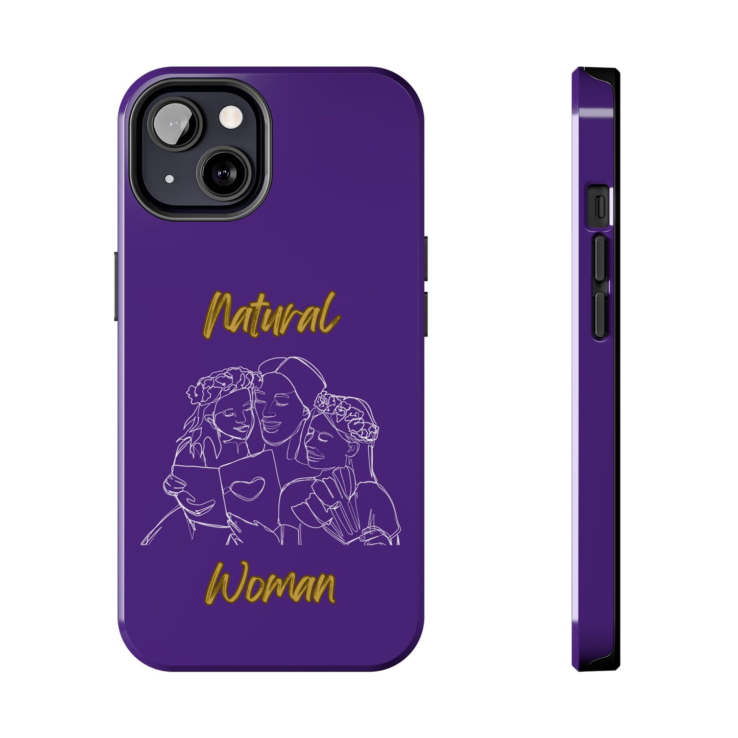 Natural Woman Me & My Girls (WL)Tough Phone Cases PURPLE