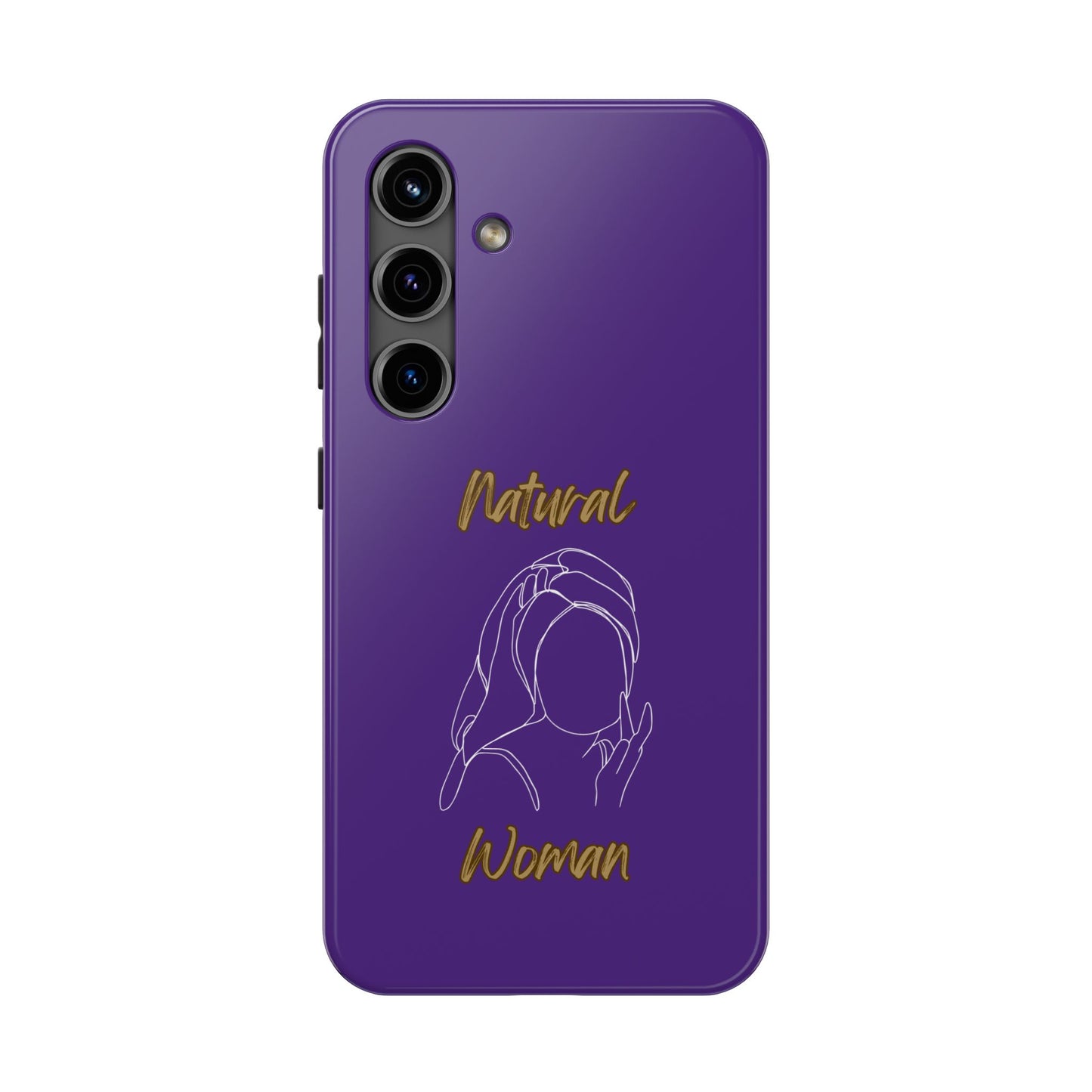 Natural Woman Towel Wrapped (WL)Tough Phone Cases PURPLE