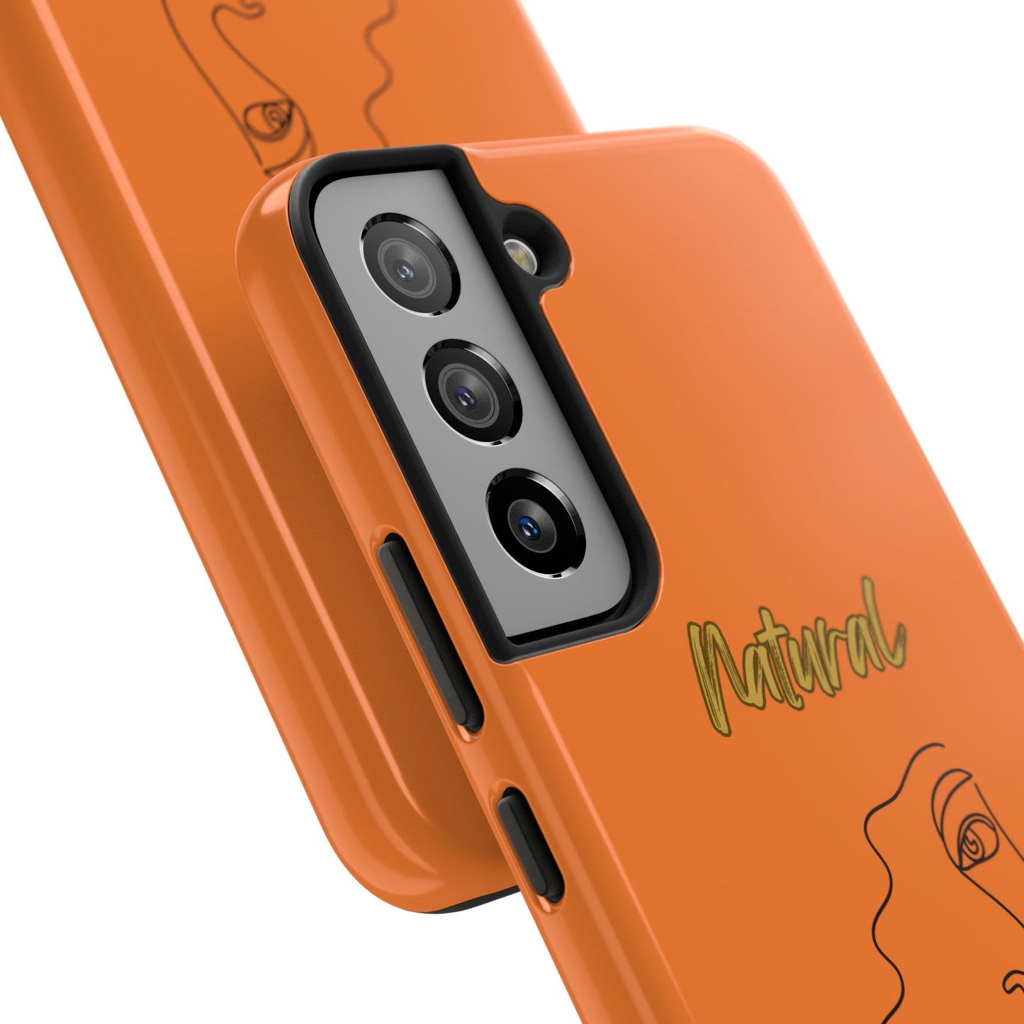 Natural Woman Peekaboo (BL)Tough Phone Cases CRUSTA