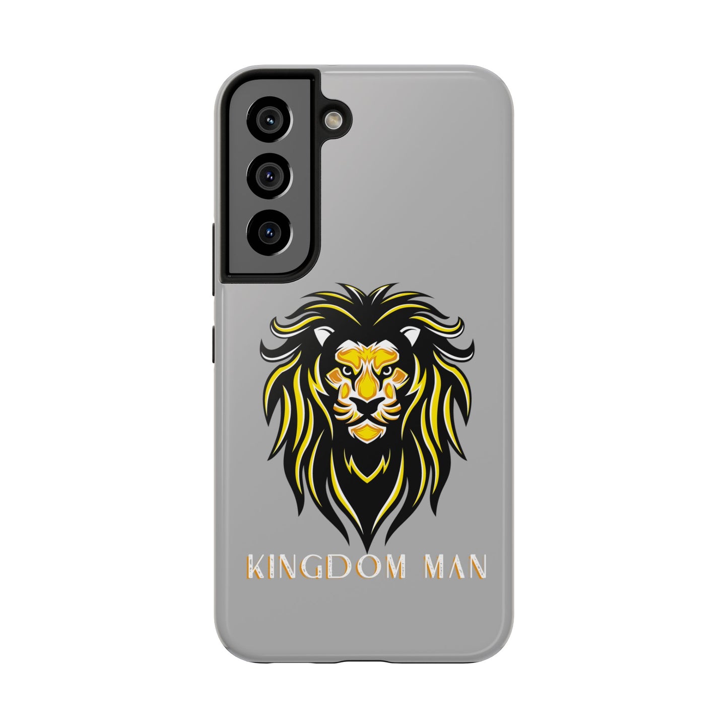 Kingdom Man (White-Gold Label) Tough Phone Case LIGHT GREY