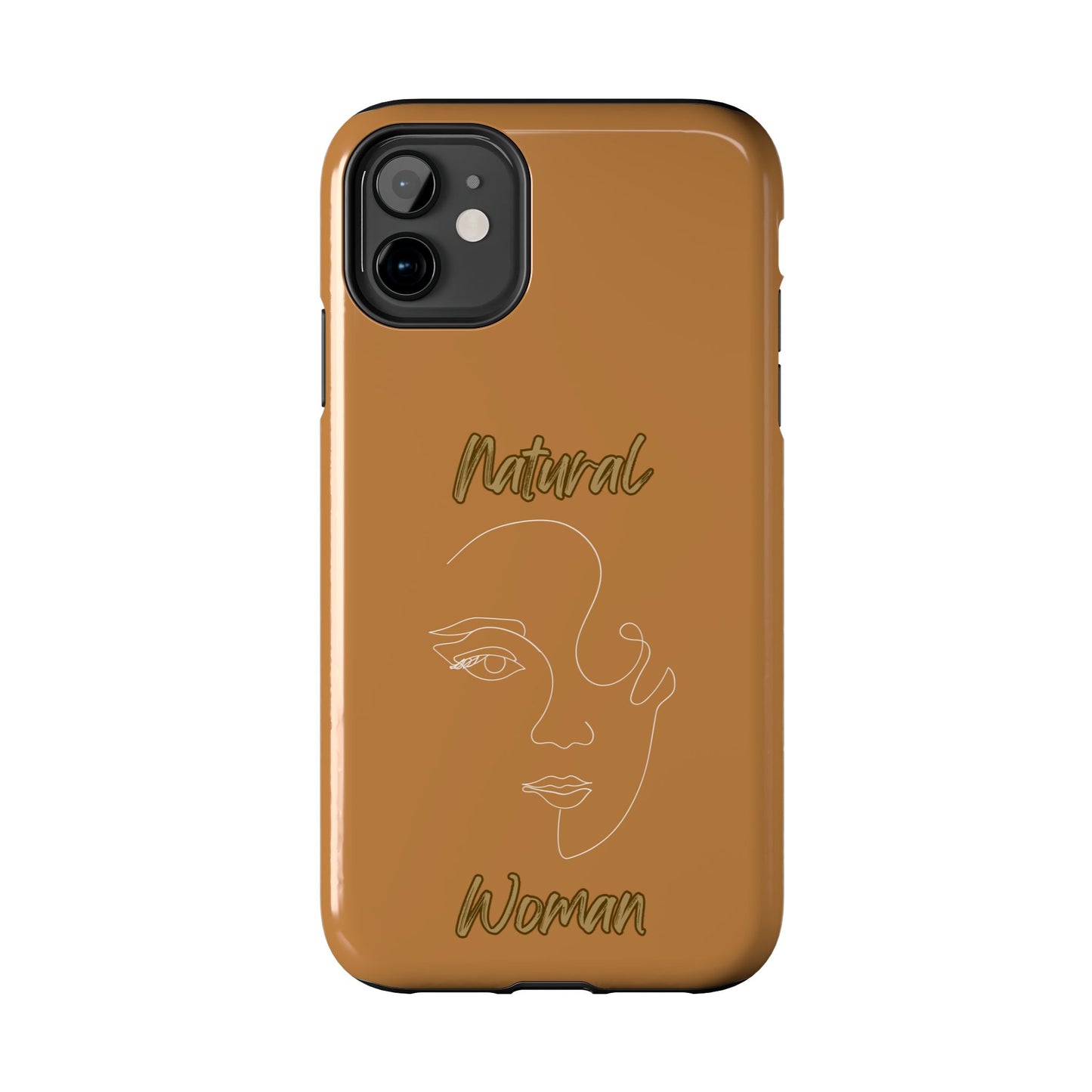 Natural Woman Looking (WL) Tough Phone Cases LIGHT BROWN