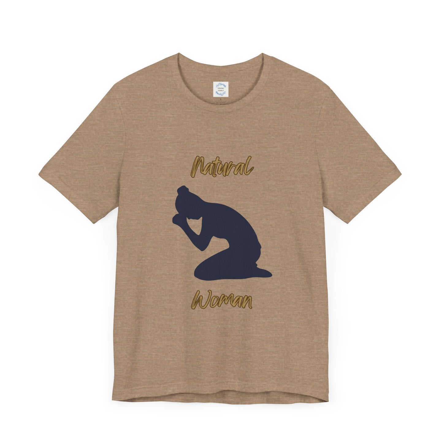 Natural Woman Pray (BL) Short Sleeve T-Shirt