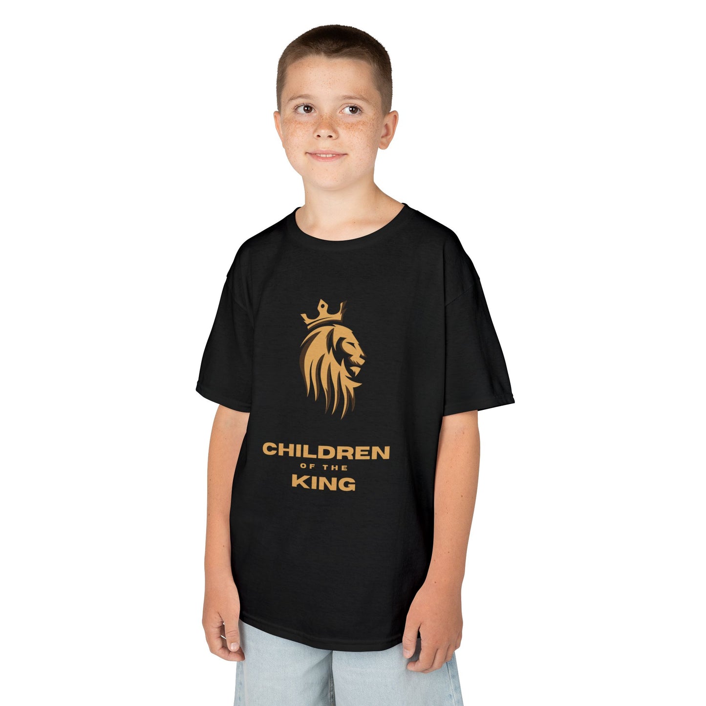 Children of the King Inspirational Kids Cotton T-Shirt (BRL)