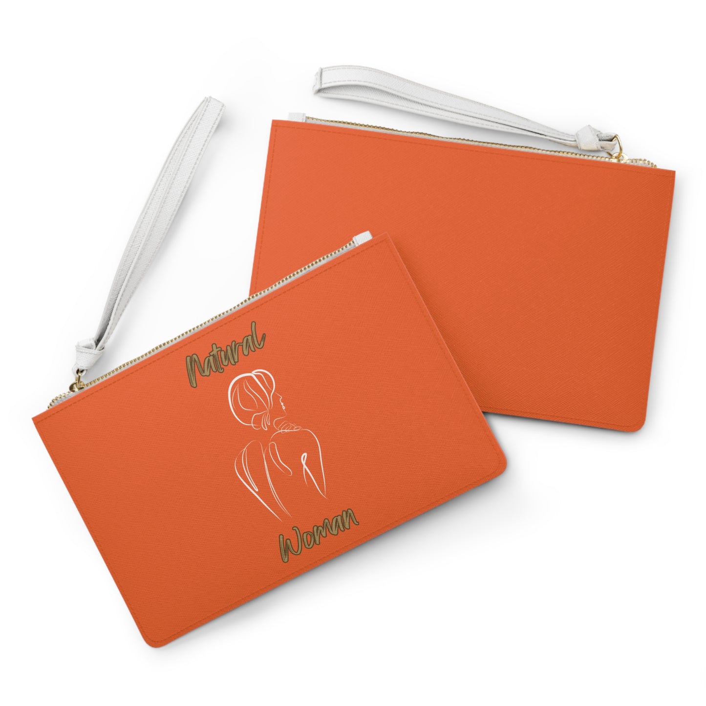 Natural Woman Back (WL) Clutch Bag ORANGE