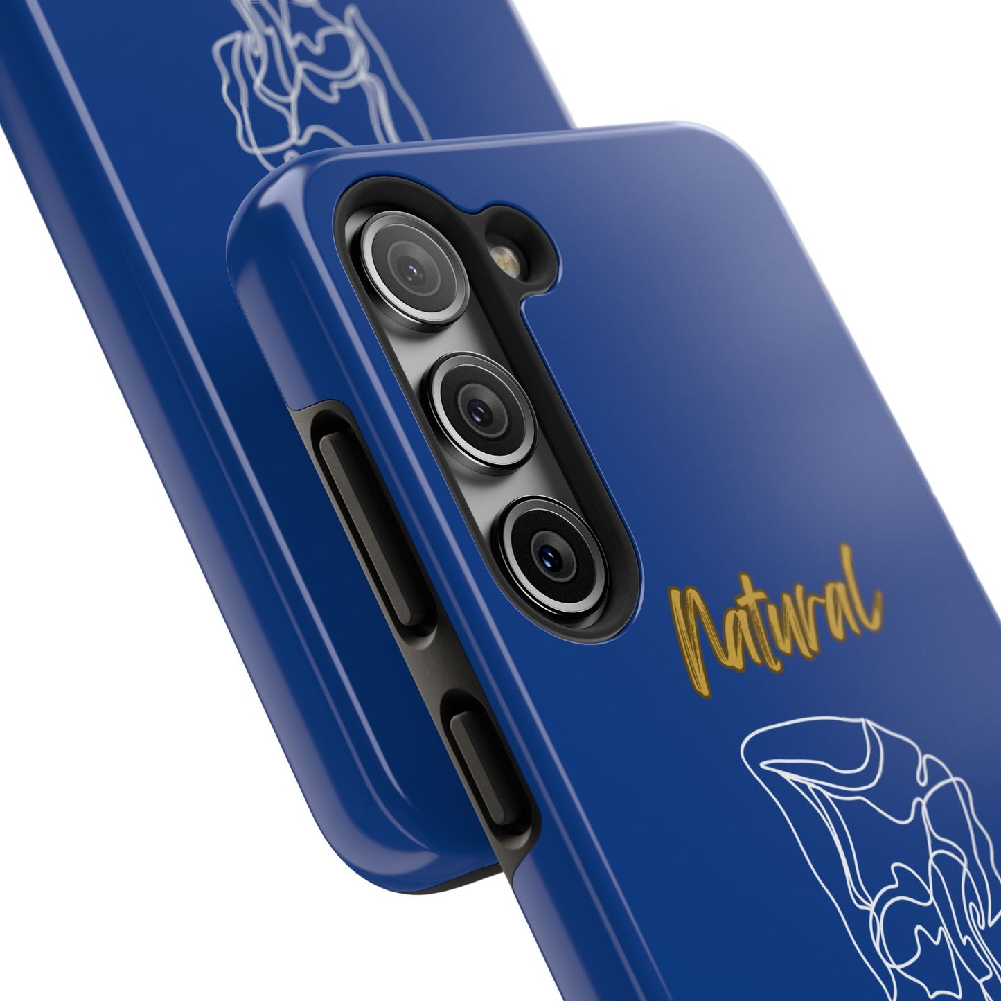Natural Woman Flexible (WL)Tough Phone Cases DARK BLUE