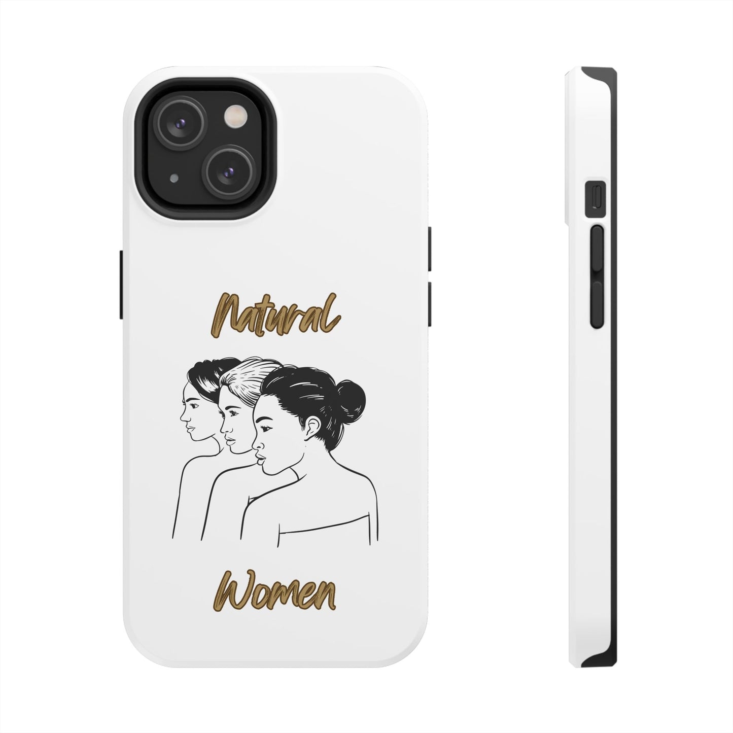 Natural Woman United Friends (BL)Tough Phone Cases WHITE