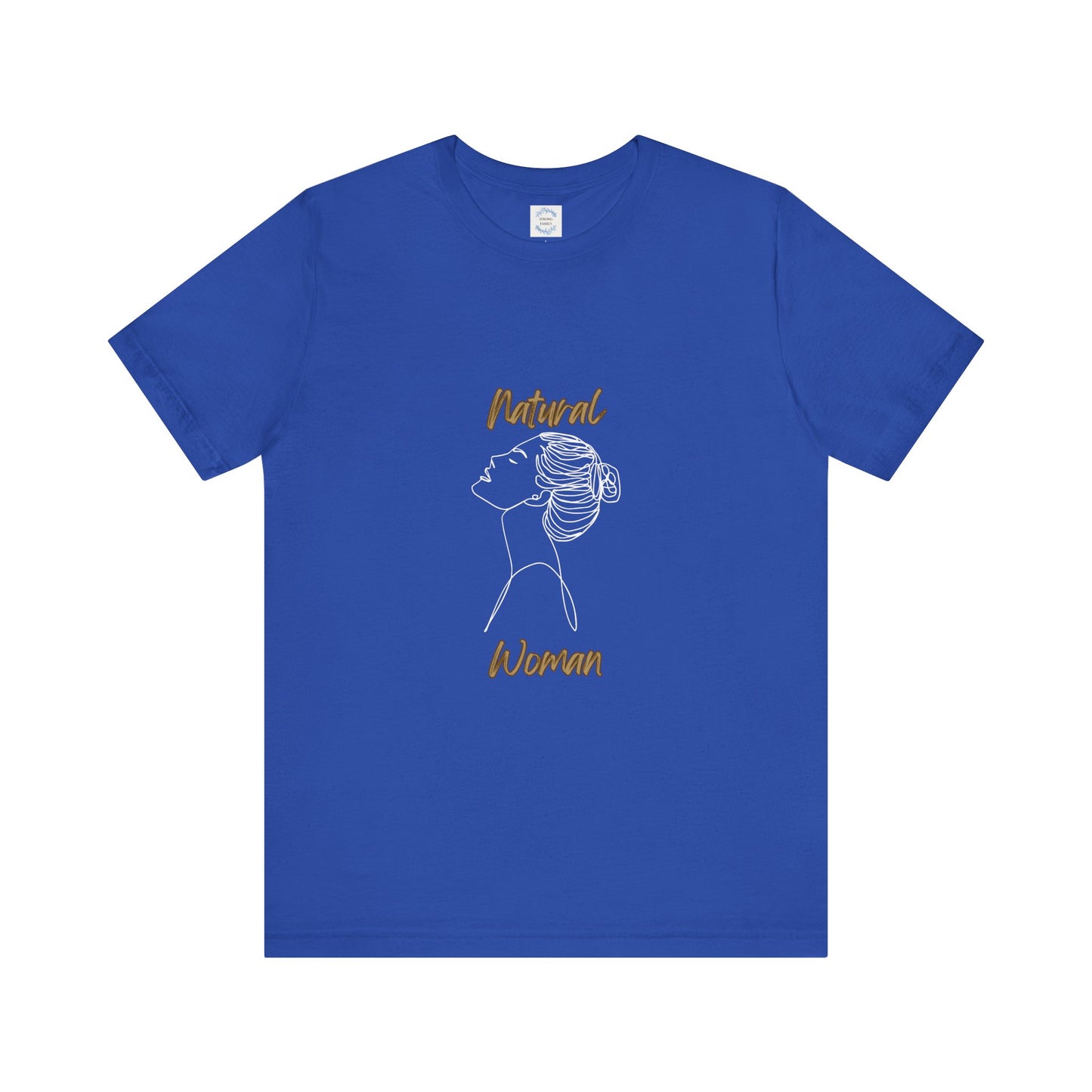 Natural Woman Wet Bun  (WL) Short Sleeve T-Shirt