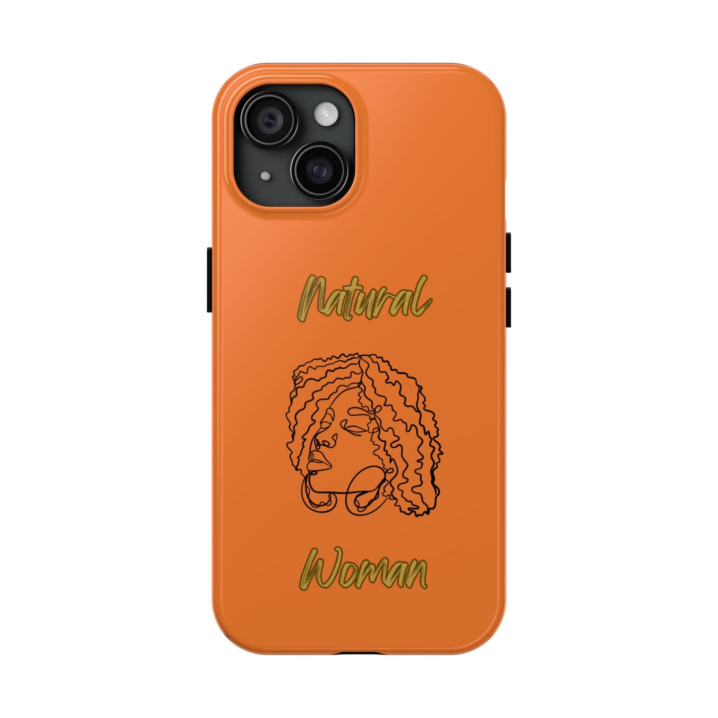 Natural Woman Naturally Me (BL)Tough Phone Cases CRUSTA