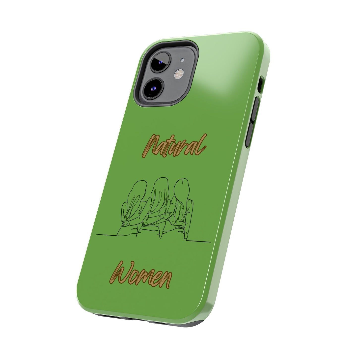 Natural Woman Loving Friends (BL)Tough Phone Cases GREEN