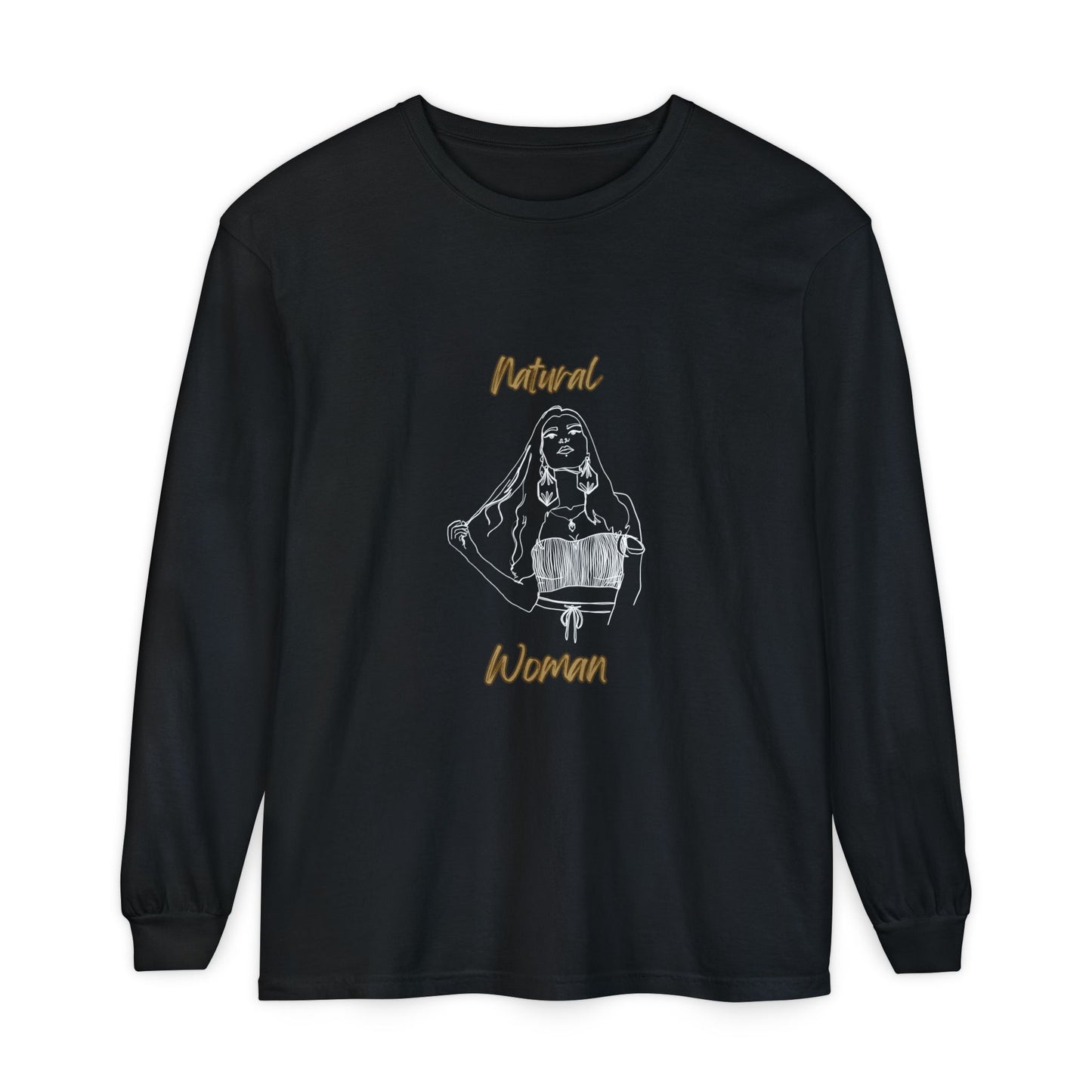 Natural Woman Thinking (WL) Long Sleeve T-Shirt