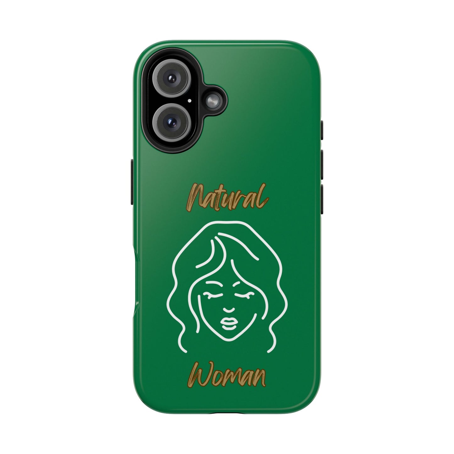 Natural Woman Modest (WL)Tough Phone Cases DARK GREEN