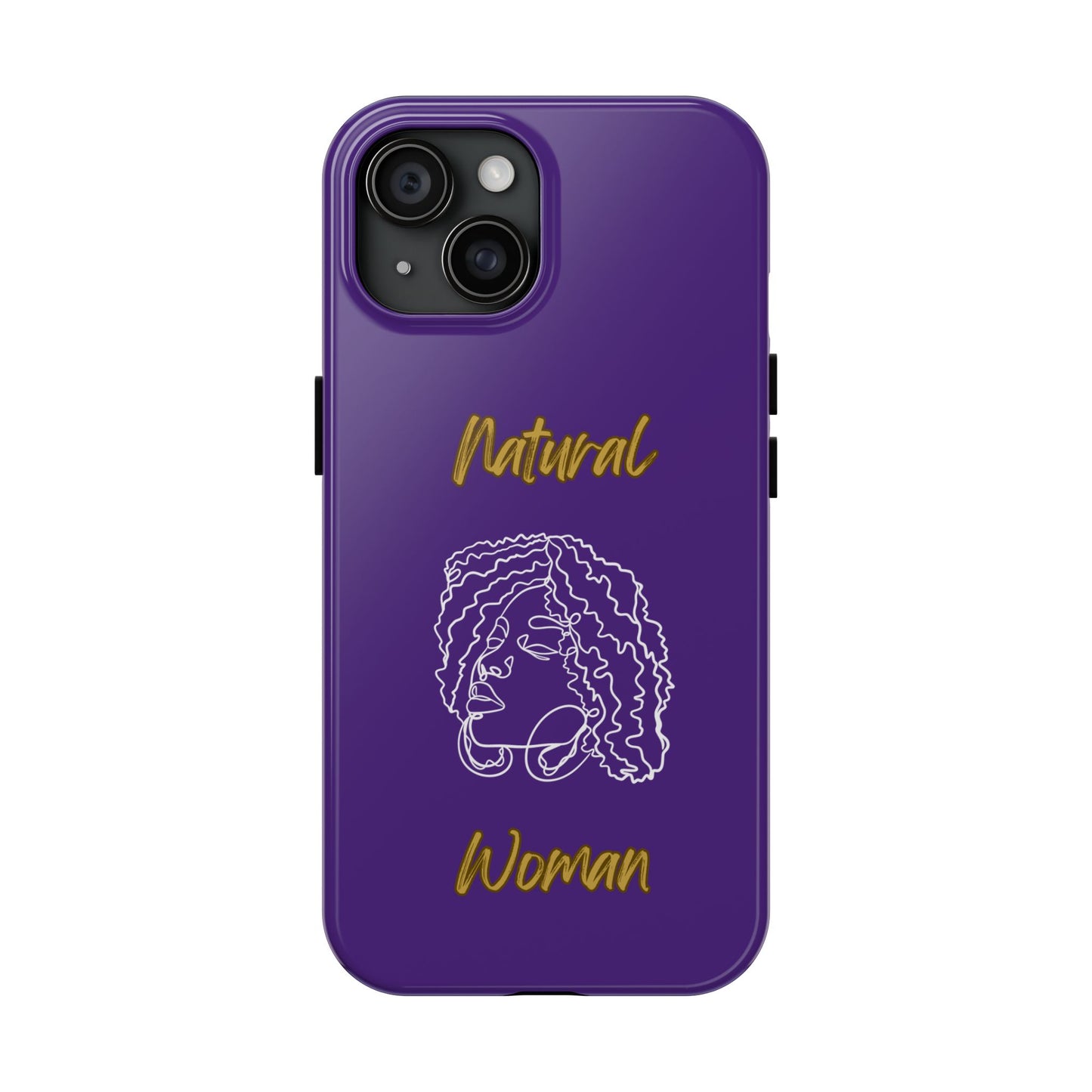 Natural Woman Naturally Me (WL)Tough Phone Cases PURPLE