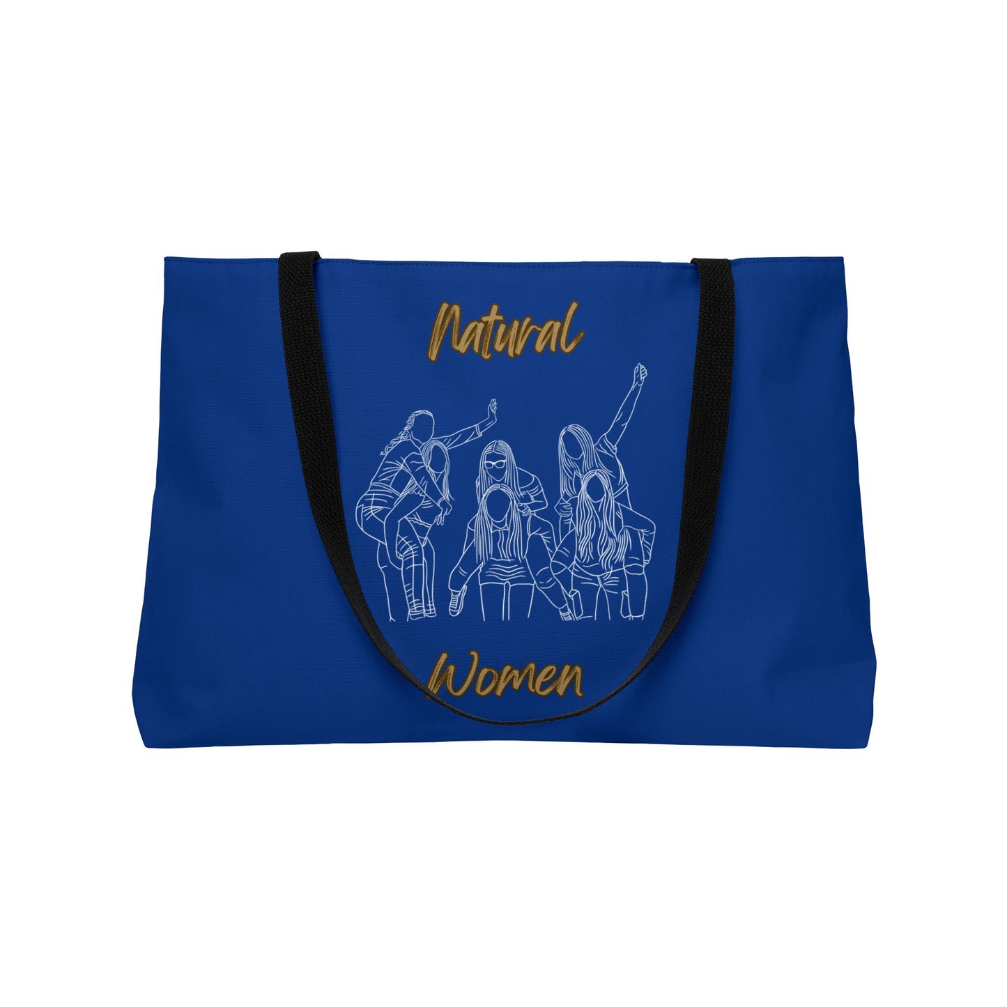 Natural Women Piggy Back (WL) Weekender Tote Bag DARK BLUE