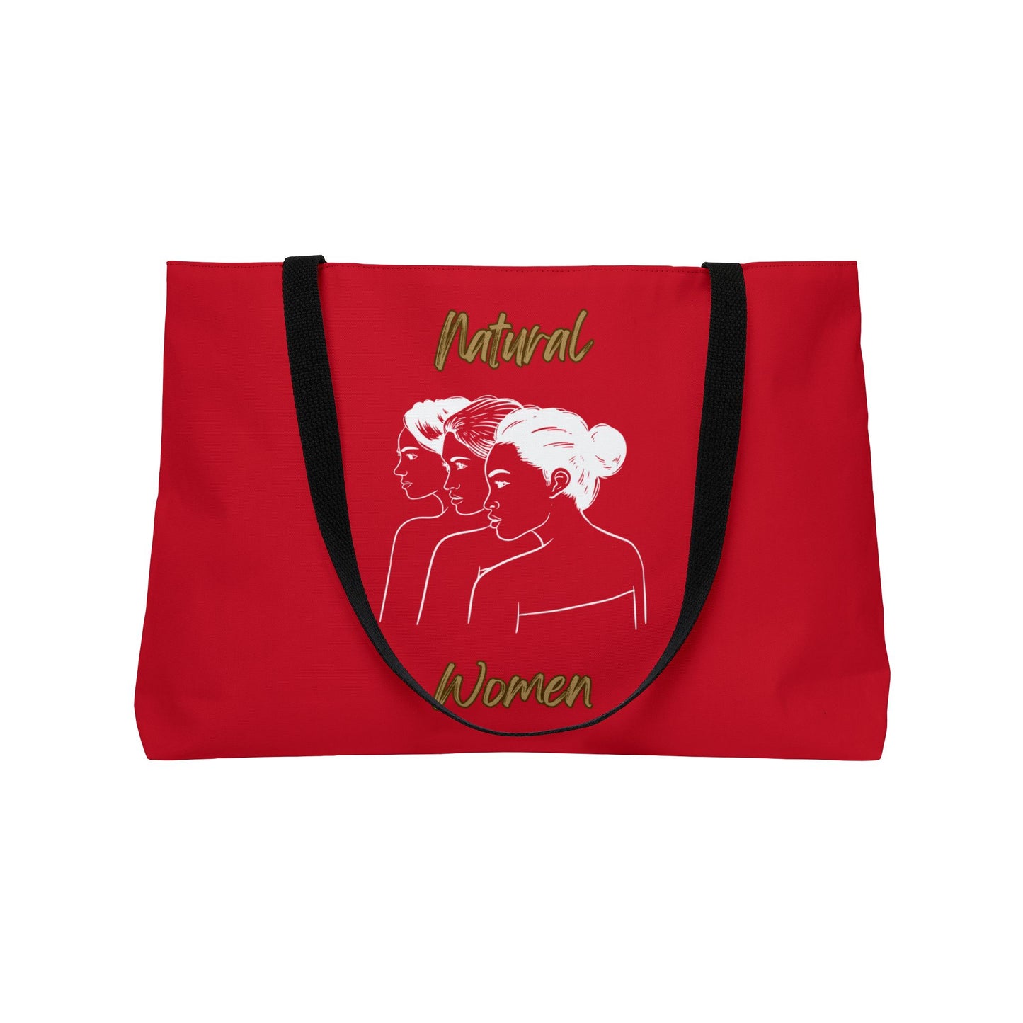 Natural Women United Friends (WL) Weekender Tote Bag DARK RED