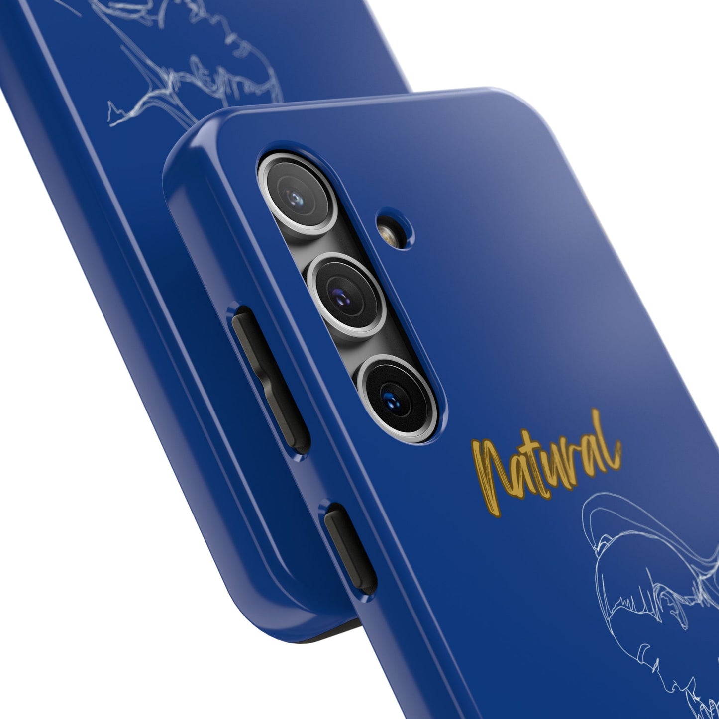 Natural Woman New Life (WL)Tough Phone Cases DARK BLUE
