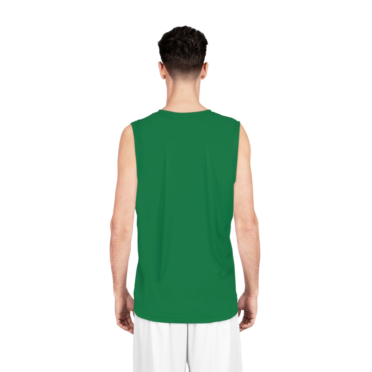 Kingdom Man (Gold) Basketball Jersey DARK GREEN