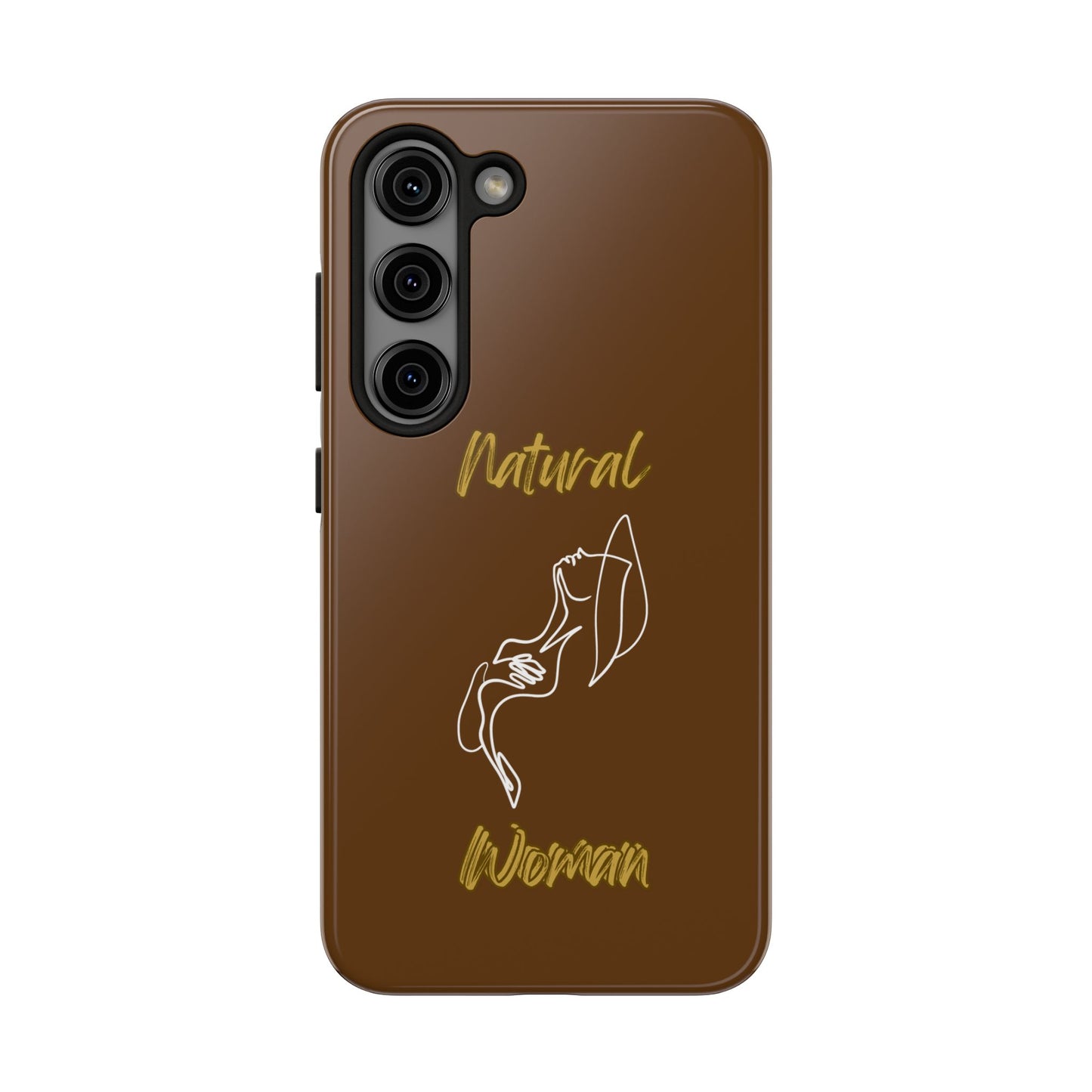 Natural Woman Free (WL)Tough Phone Cases BROWN