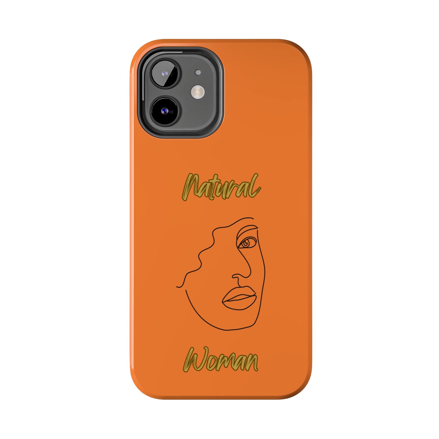 Natural Woman Peekaboo (BL)Tough Phone Cases CRUSTA