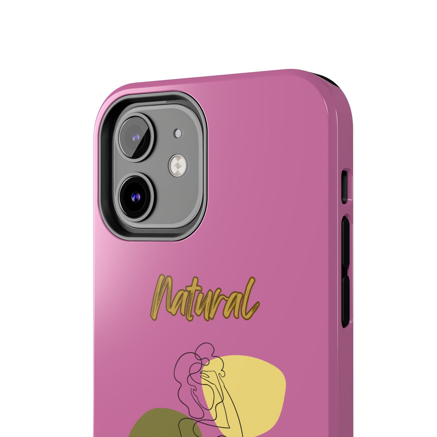 Natural Woman Colorful Pose (BL)Tough Phone Cases LIGHT PINK