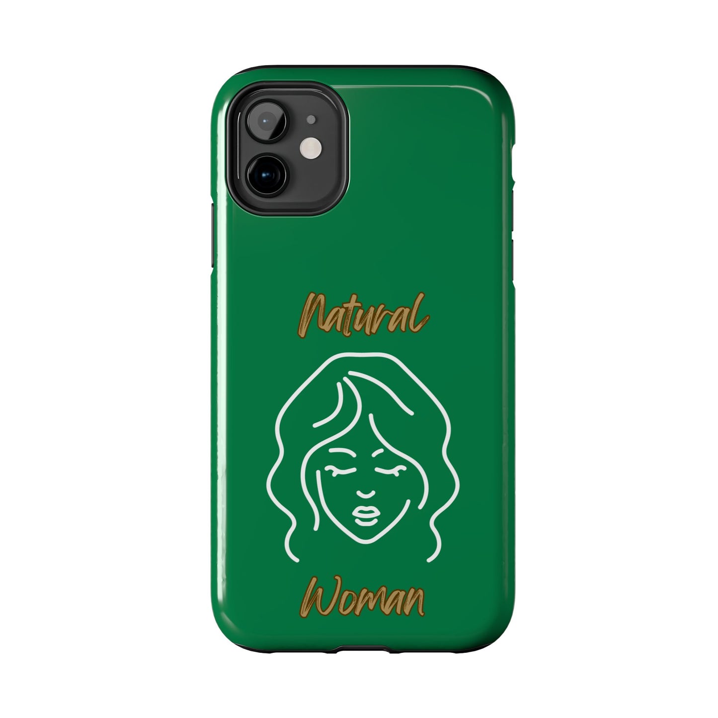 Natural Woman Modest (WL)Tough Phone Cases DARK GREEN