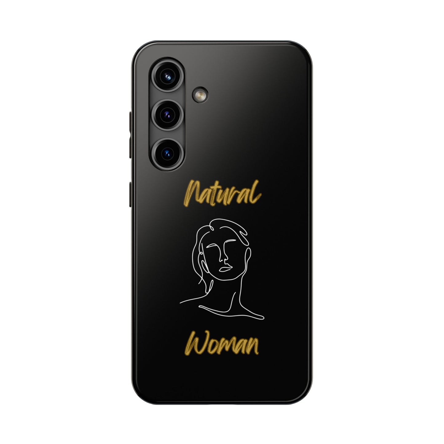 Natural Woman Hello (WL)Tough Phone Cases BLACK