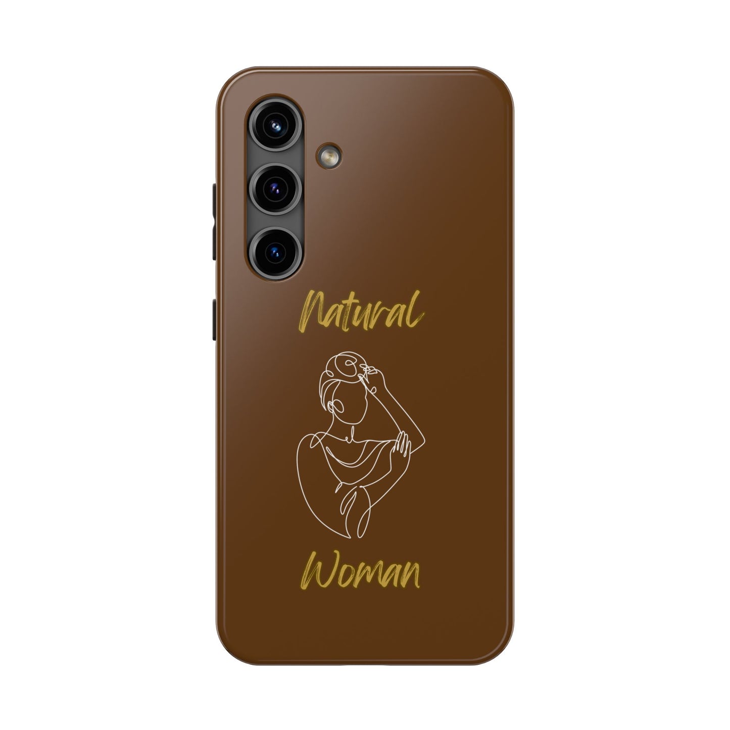 Natural Woman Style (WL)Tough Phone Cases BROWN