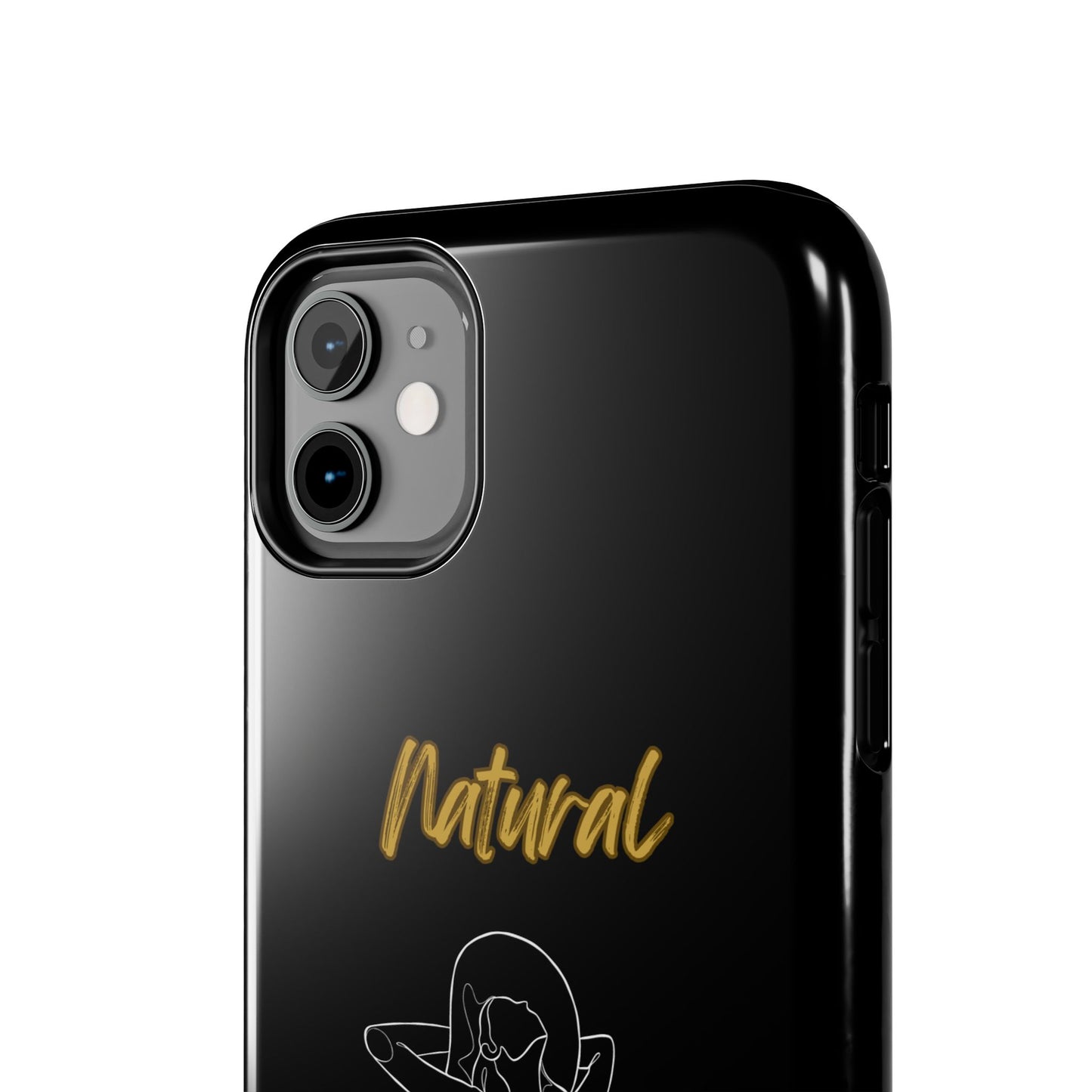 Natural Woman Sun Fun (WL)Tough Phone Cases BLACK