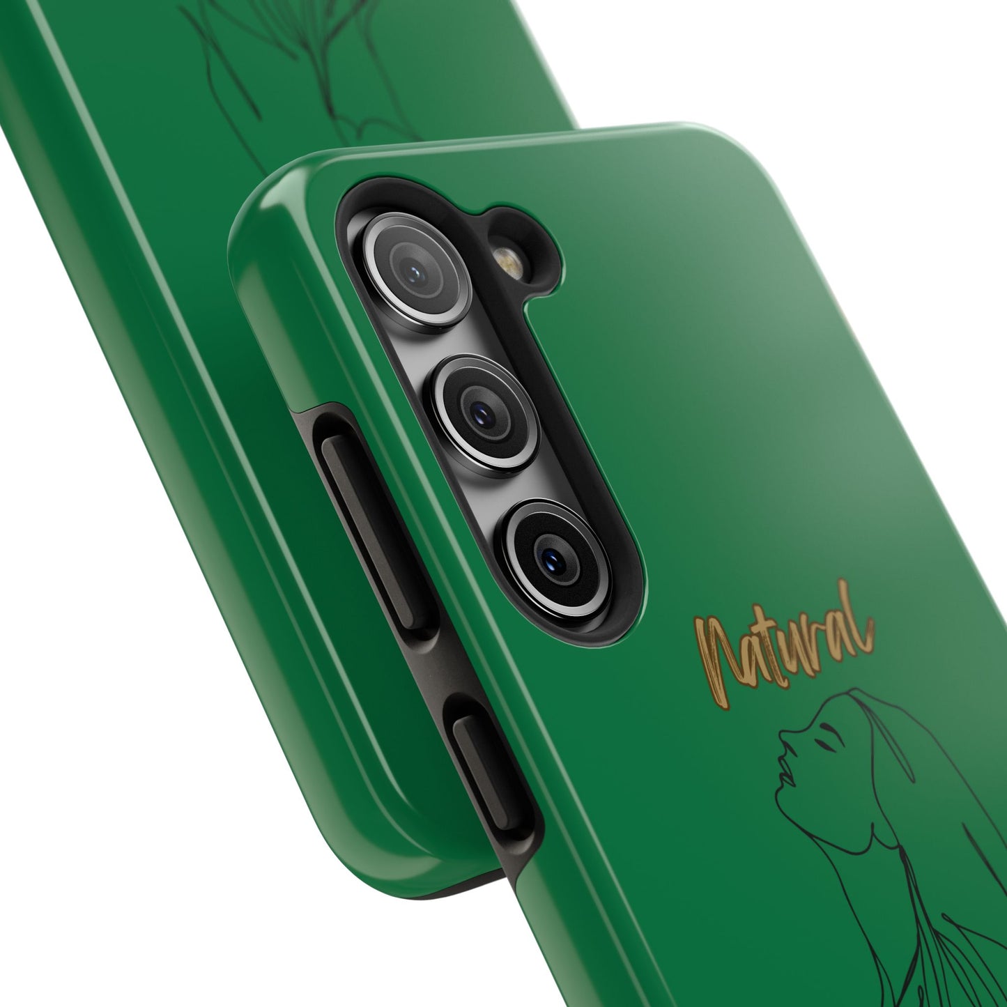 Natural Woman Appreciation (BL) Tough Phone Cases DARK GREEN