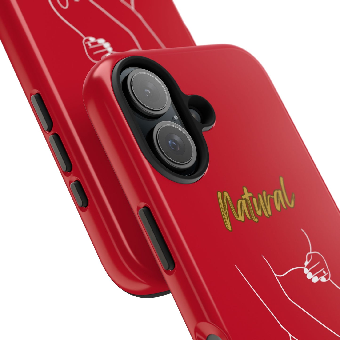 Natural Woman Loved In & Out (WL)Tough Phone Cases DARK RED