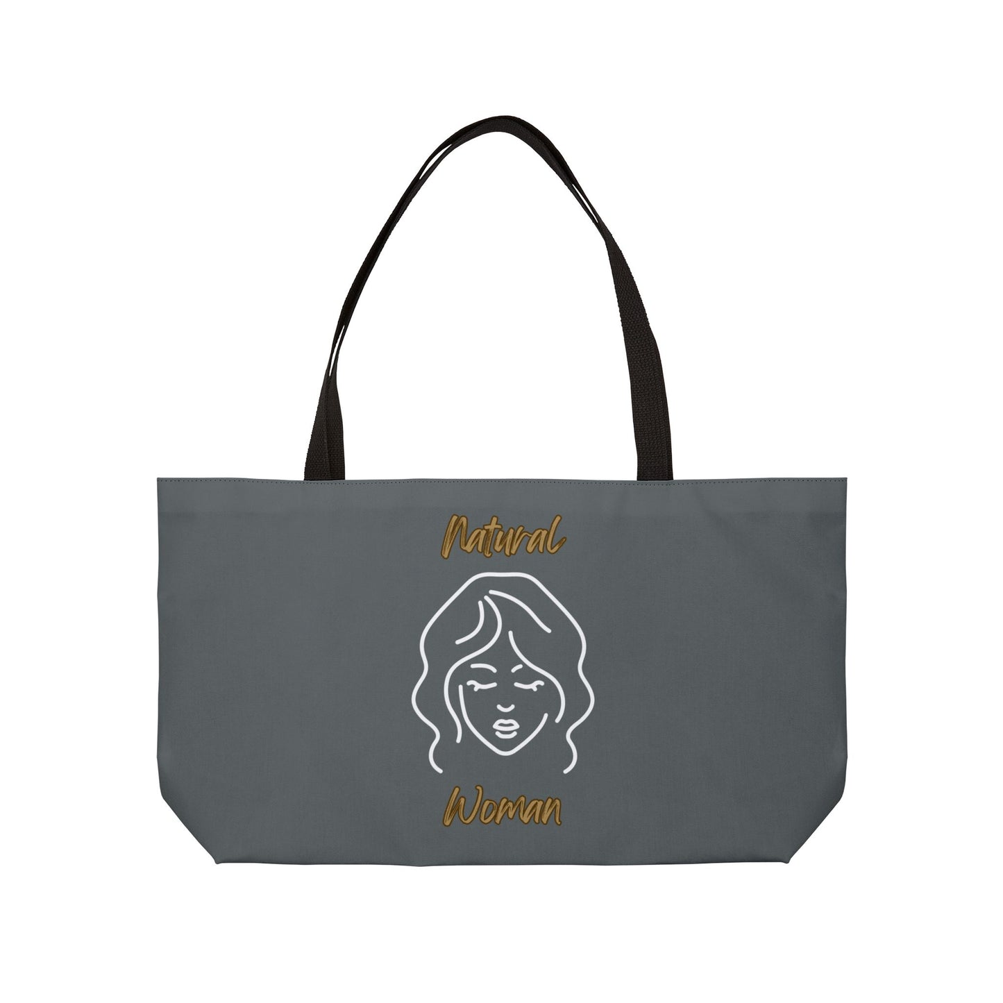 Natural Woman Modest (WL) Weekender Tote Bag DARK GREY
