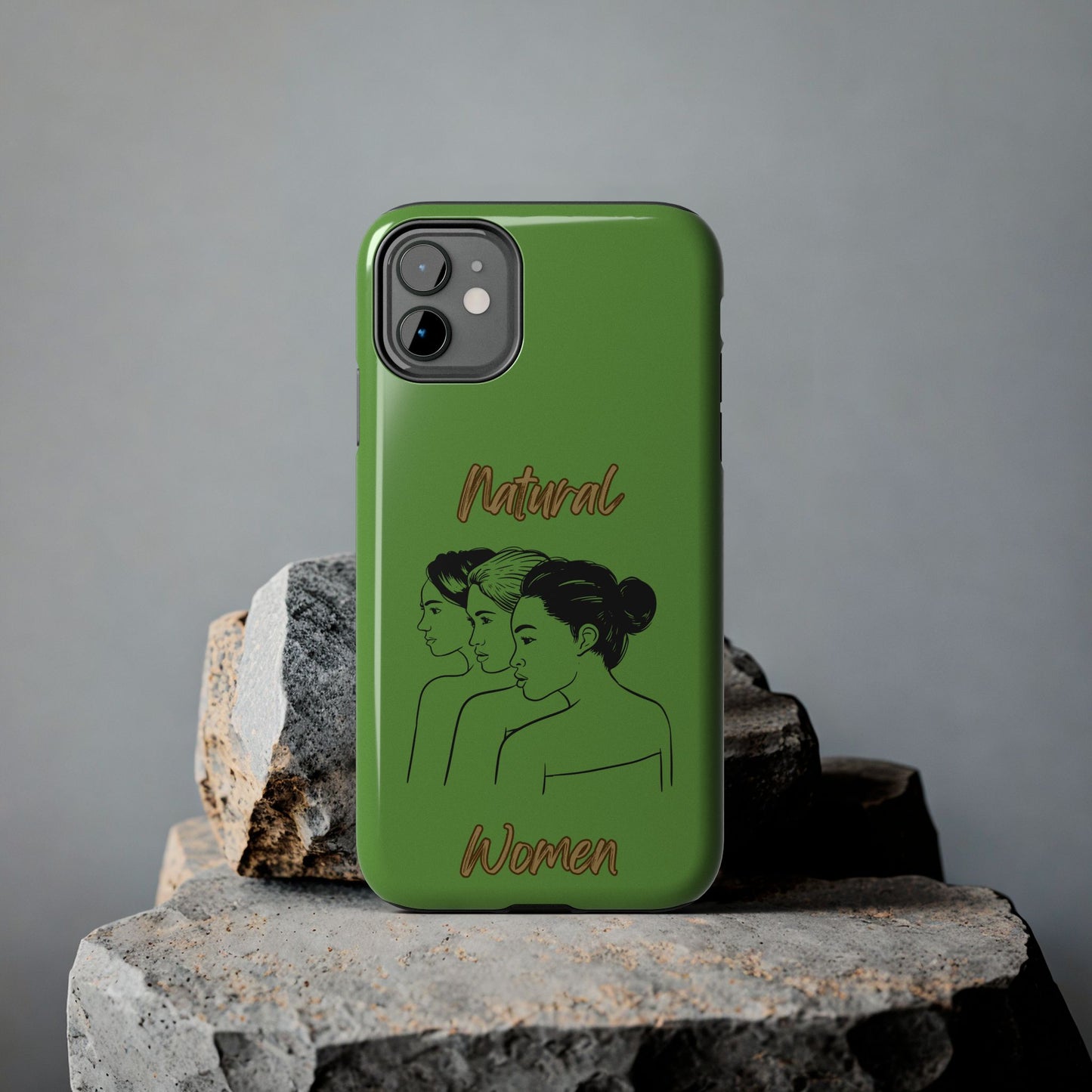 Natural Woman United Friends (BL)Tough Phone Cases GREEN