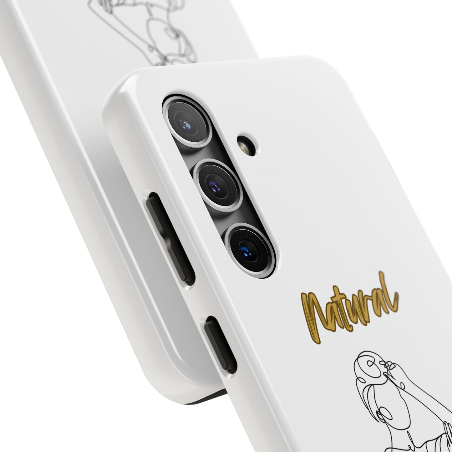 Natural Woman Style (BL)Tough Phone Cases WHITE