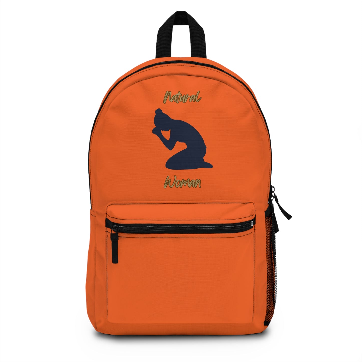 Natural Woman Pray (BL) Backpack ORANGE